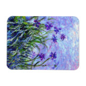 Monet Lila Irises Magneet (Horizontaal)