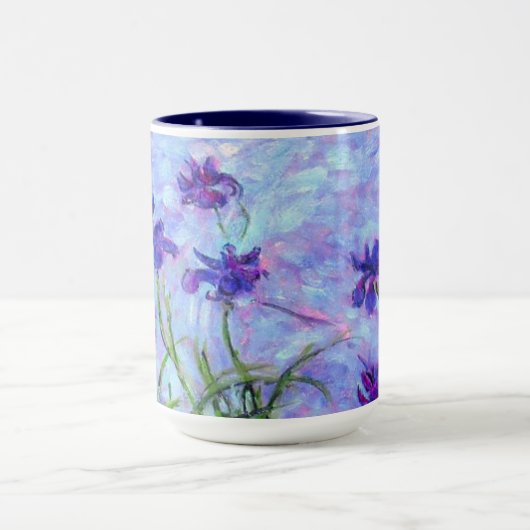 Monet Lila Irises Mok (Midden)