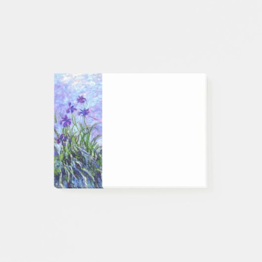 Monet Lila Irises Post-it® Notes (Voorkant)