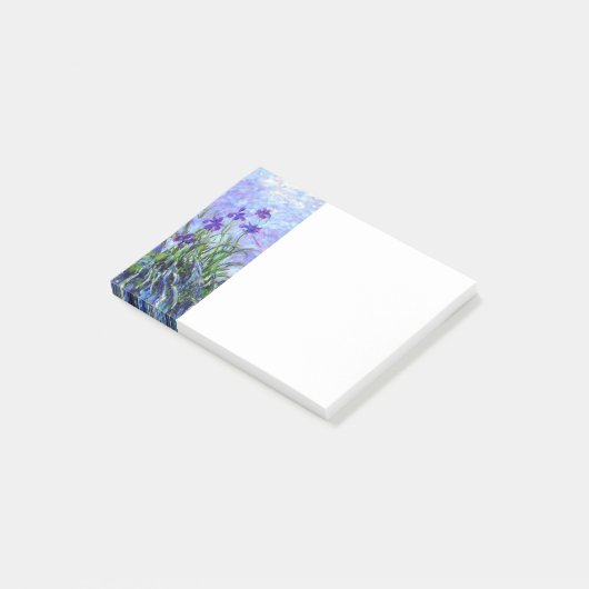 Monet Lila Irises Post-it® Notes (Schuin)
