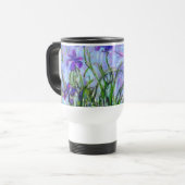 Monet Lila Irises Reisbeker (Voorkant links)