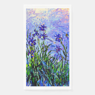 Monet - Lila Irises Servet