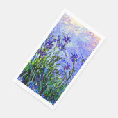 Monet - Lila Irises Servet (Hoek)