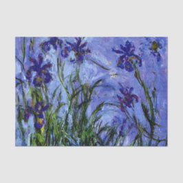 Monet - Lila Irises Tissuepapier