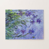 Monet Lila Irisle Puzzle Legpuzzel (Horizontaal)