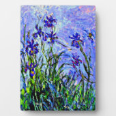 Monet - Lilacs en Irises Fotoplaat (voorkant)