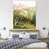 Monet - Lilacs in de zon Canvas Afdruk (Insitu (Slaapkamer))