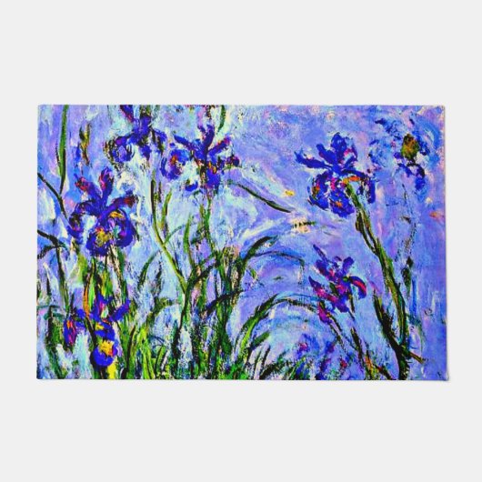 Monet - Lilacs Irises Deurmat (Voorkant)