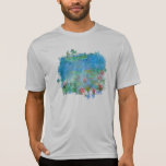 ** Monet Lily Pads Pond Deeg Gray AR23 T-Shirt<br><div class="desc">LICHTGRIJZE kleur Mannen SHORT SLEEVE Classic Monet en waterlelie vijverschilderij. De Monet Lelies / Lotus zijn magenta, roze. Energetisch Verbeterde Elegante Vrouwelijke Romantische Ephemera Bloemenschilderkunst Artistiek Uniek Creatief Modern en Romantisch ontwerp. (Zoek AR23 voor vergelijkbare design) De is een Shabby Chic, Vrouwelijk Girly Design. Dit ontwerp is Romantisch Rustiek Vrouwelijk...</div>