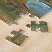 Monet Lily Pond en Giraffe Compilation Legpuzzel (Zijkant)