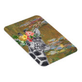 Monet Lily Pond en Giraffe Magneet (Rechterzijde)