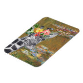 Monet Lily Pond en Giraffe Magneet (Linkerzijde)