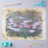 ** Monet Lily Pond Floral  AR23 ontkoppeld  Tissuepapier (Craft)