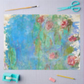 ** Monet Lily Pond Floral AR23  ontkoppeling Tissuepapier (Craft)