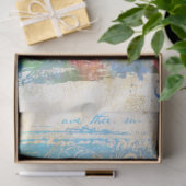 ** Monet Lily Pond Floral  ontkoppeling AR23   Tissuepapier (Geschenk)