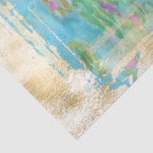 ** Monet Lily Pond Floral  ontkoppeling AR23   Tissuepapier (Detail)