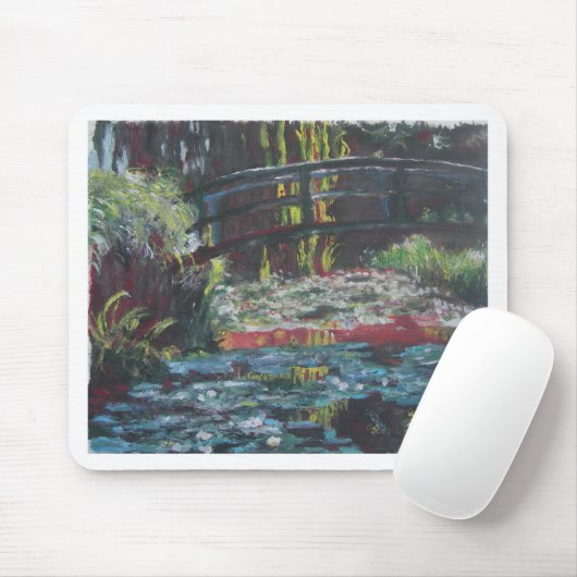 Monet Lily Pond Muismat (Met muis)