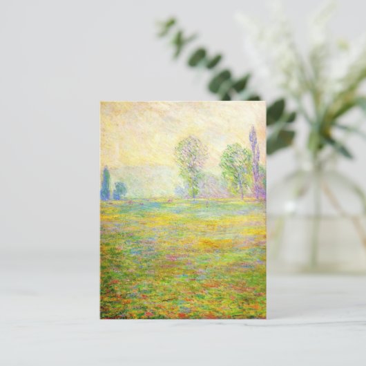 Monet Meadows op het Briefkaart Giverny (Staand voorkant)