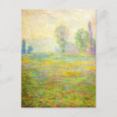 Monet Meadows op het Briefkaart Giverny (Voorkant)