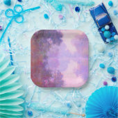 Monet - Mistige Morgen op de Seine Papieren Bordje (Feest)