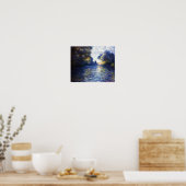 Monet Morning op de Seine Fine Art Print (Keuken)