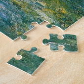 Monet - Morning op de Seine in de Regen, mooie kun Legpuzzel (Zijkant)