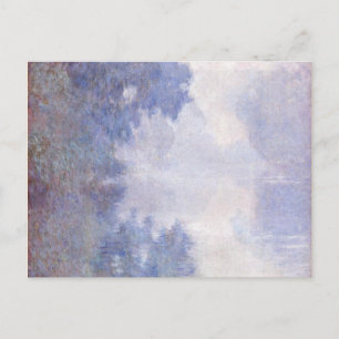 Monet - Morning op de Seine, Mist Briefkaart