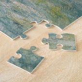 Monet Morning Seine en Gray Wolf Legpuzzel (Zijkant)