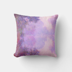 Monet - Nevelige ochtend op de Seine Kussen