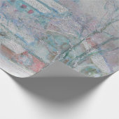 Monet - Noorwegen, het dorp Sandviken in de sneeuw Cadeaupapier (Hoek)