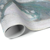 Monet - Noorwegen, het dorp Sandviken in de sneeuw Cadeaupapier (Rol Hoek)