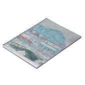 Monet - Noorwegen, het dorp Sandviken in de sneeuw Notitieboek (Linkerzijde)