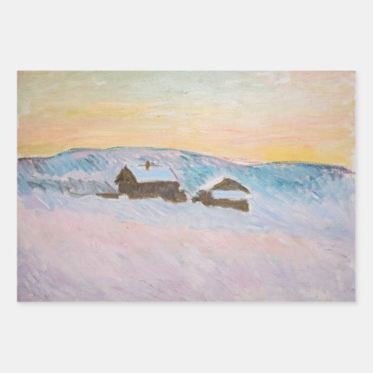 Monet - Noorwegen - Masterstukselectie Inpakpapier Vel (Voorkant 3)