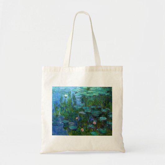 Monet Nympheas Water Lilies Canvas tas (Voorkant)