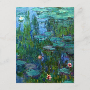 Monet Nympheas Water Lilies Invitaties Kaart