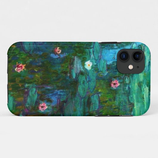 Monet Nympheas Water Lilies iPhone Case (Achterkant (horizontaal))