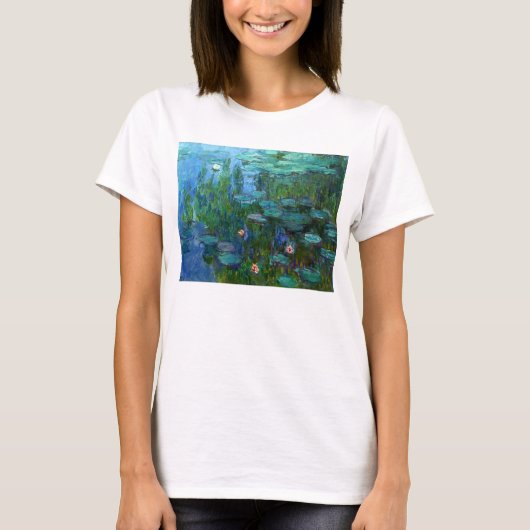 Monet Nympheas Water Lilies T-shirt (Voorkant)