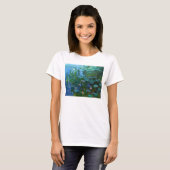 Monet Nympheas Water Lilies T-shirt (Voorkant volledig)