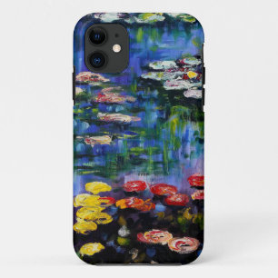 Monet Paars Water Lilies iPhone 5 Hoesje
