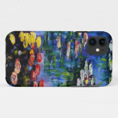 Monet Paars Water Lilies iPhone 5 Hoesje (Achterkant (horizontaal))