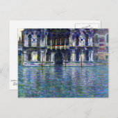 Monet - Palazzo Contarini, 1908 Briefkaart (Voorkant / Achterkant)