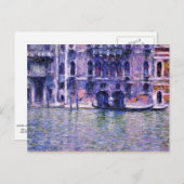 Monet - Palazzo da Mula Briefkaart (Voorkant / Achterkant)