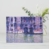 Monet - Palazzo da Mula Kaart (Staand voorkant)