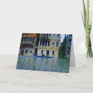 Monet - Palazzo Dario, beroemd schilderij Kaart