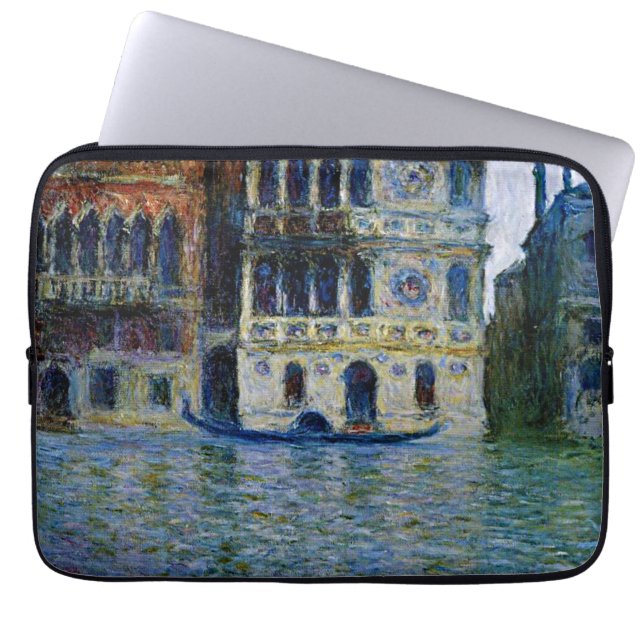 Monet - Palazzo Dario Laptop Sleeve (Voorkant)
