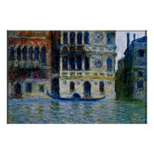 Monet - Palazzo Dario Perfect Poster (Voorkant)
