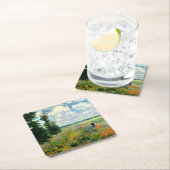 Monet - Papaver veld, Argenteuil Kartonnen Onderzetters (Insitu)