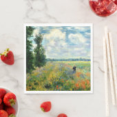 Monet - Papaver veld, Argenteuil Servet (Insitu)
