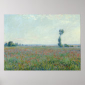 Monet, papaverveld poster (Voorkant)