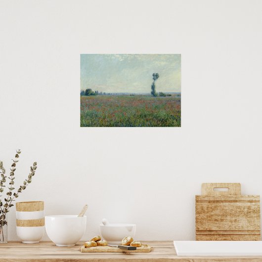 Monet - Papierveld Poster (Keuken)